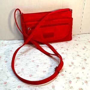 Red Multi Sac Crossbody 